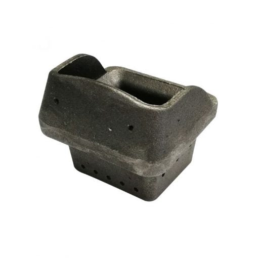 Brennerschale aus Gusseisen