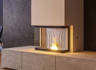 Nordic Fire Sienna 3-seitig